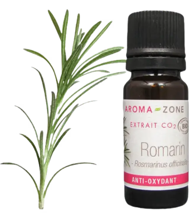 Aceite esencial 10ml Extracto CO2 de Romero Organico