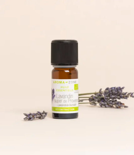 Aroma Zone Aceite Esencial de Lavanda 10ml Lavandin Super Puro  Organico