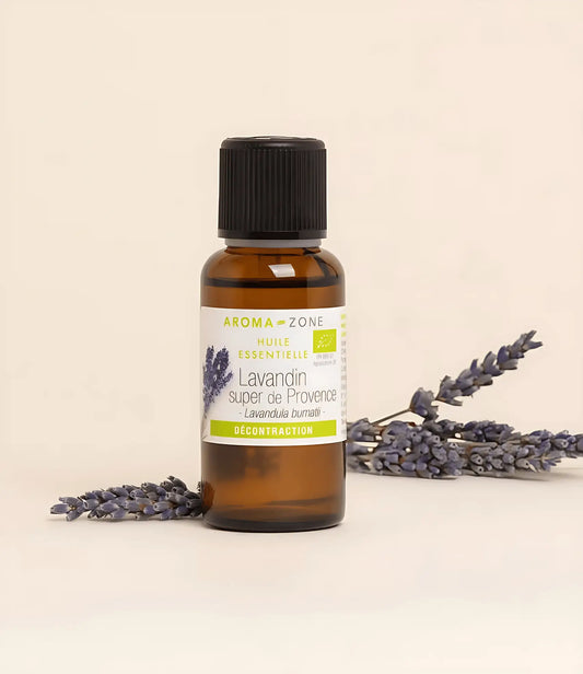 Aroma Zone Aceite Esencial de Lavanda 30ml Lavandin Super Puro y Organico