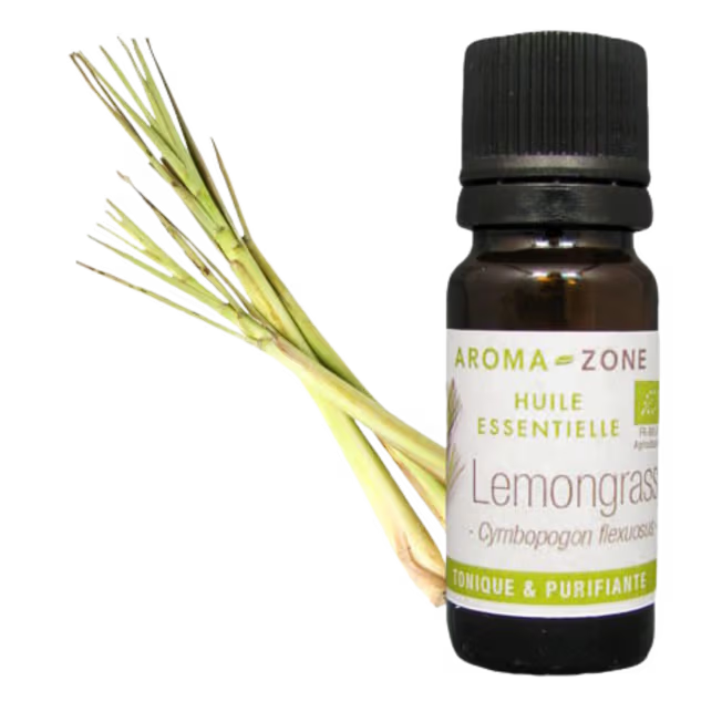 Aroma Zone Aceite esencial puro de Limonaria 30ml Organica Lemongrass oil Puro