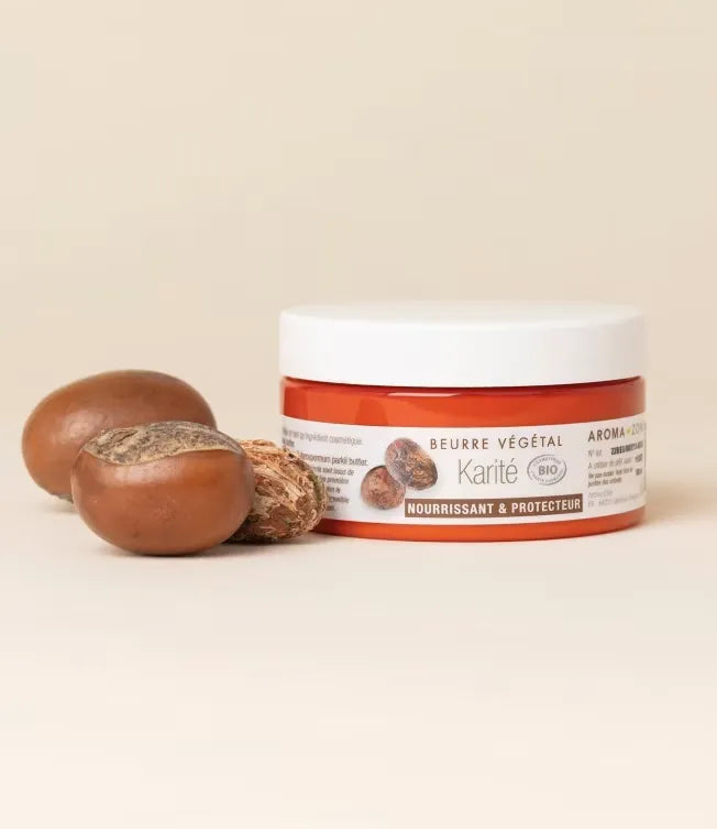 Aroma Zone Manteca de Karite Cruda 100ml Vegetal Organica Brut BIO