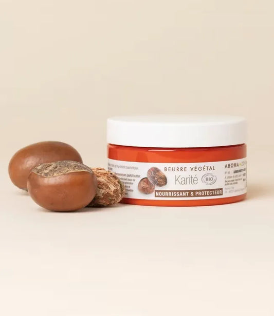 Aroma Zone Manteca de Karite Cruda 100ml Vegetal Organica Brut BIO