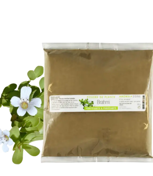 Aroma Zone Polvo Ayurvedico De Brahmi 30gr Bacopa Puro y Orgánico Colombia