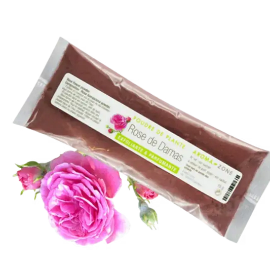 Aroma Zone Polvo de flores Rosa Damascena 15gr | Puro y Orgánico Colombia