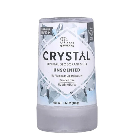 Crystal Body Desodorante Alumbre 40gr Natural Sin Aluminio sin fragancia
