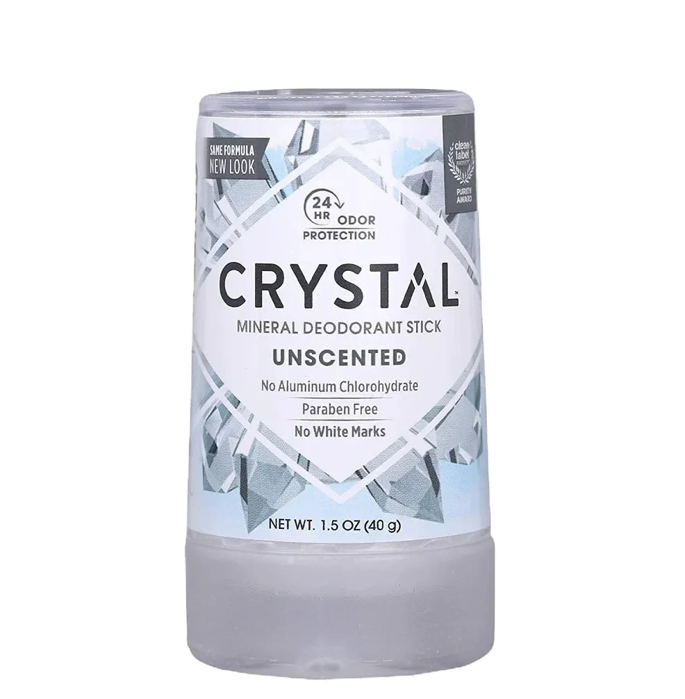 Crystal Body Desodorante Alumbre 40gr Natural Sin Aluminio sin fragancia