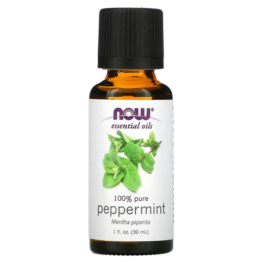 NOW Aceite Esencial de Menta Piperita 30ml Peppermint oil Puro y Orgánico Colombia