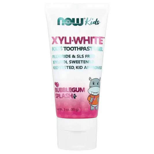 Now Pasta dental en Gel Xyli-White niños sabor a chicle 85gr Tienda Puro y Organico Colombia
