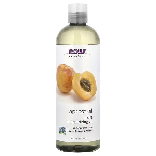 NOW Solutions Aceite de Albaricoque 476ml 100% Puro - Apricot Oil