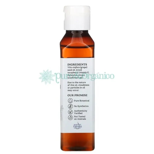 Aura Cacia Aceite De Uva 118ml Puro Grapeseed Oil Colombia puroyorganico