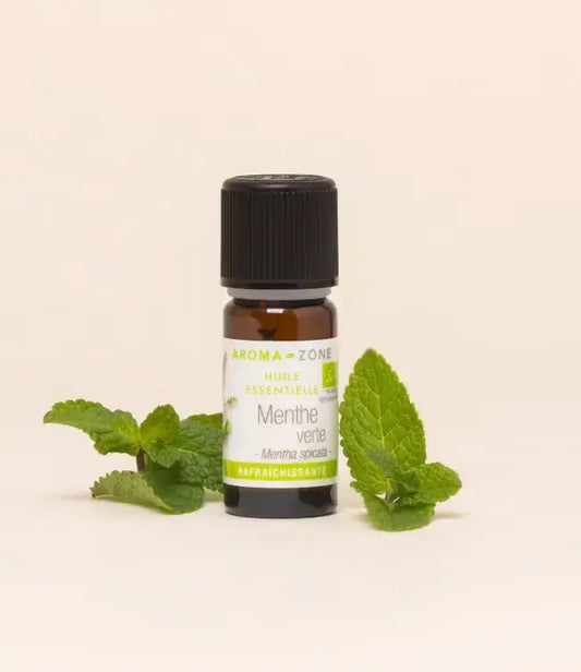 Aroma Zone Aceite Esencial de Hierbabuena 10ml Organico Menthe Verte Spearmint oil