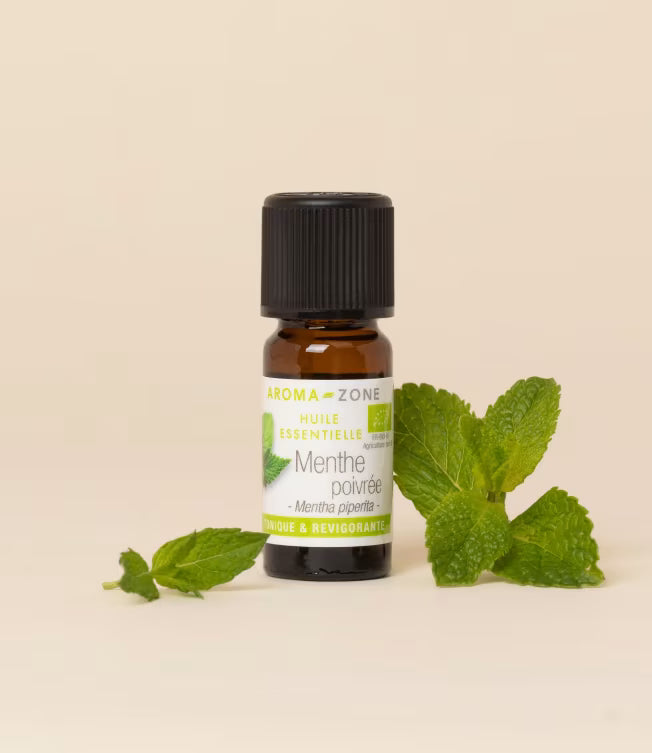 Aroma Zone Aceite Esencial De Menta Piperita 10ml Puro Bio Organica