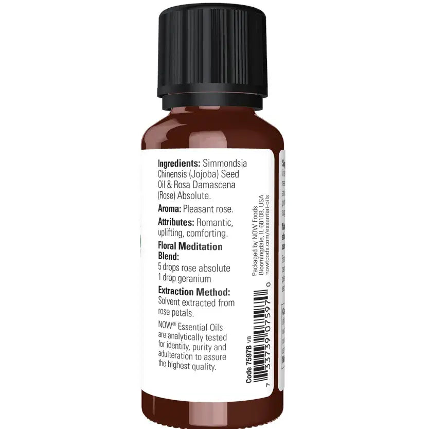 NOW Aceite Esencial de Rosa Absoluta 30ml | Bogota Colombia Rose Absolute Bogota
