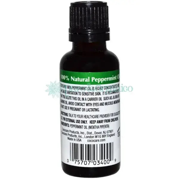 Cococare Aceite Esencial de Menta 30ml Mentha Piperita Puro 100% Peppermint oil
