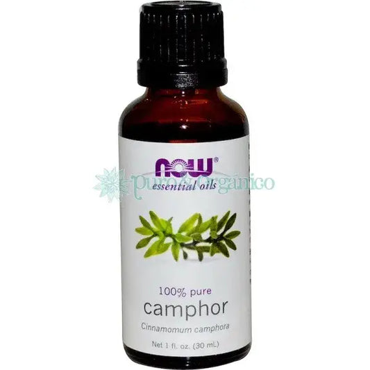 NOW Foods Aceite Esencial de Alcanfor Puro 100% 30ml - Cinnamomum Camphora