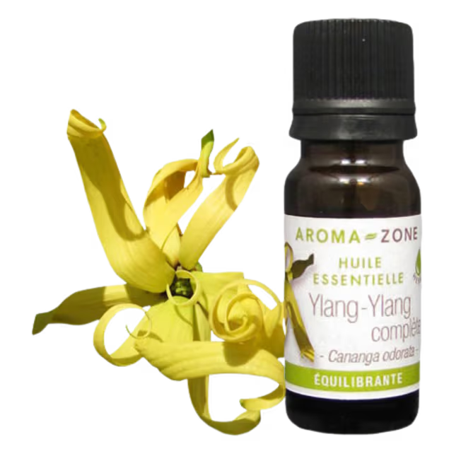 Aroma Zone Aceite Esencial de Ylang-Ylang III 10ml Orgánico BIO Puro Colombia