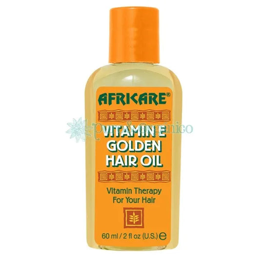 Cococare Africare Aceite dorado para el cabello con vitamina E, 60 ml