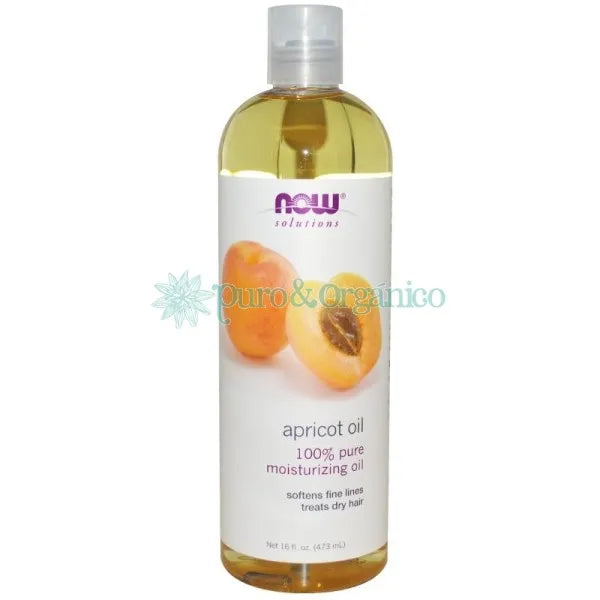 NOW Solutions  Aceite de Albaricoque 476ml de Durazno Puro Apricot oil Bogota