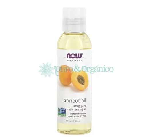 NOW Aceite de Albaricoque 118ml de Durazno Puro Apricot oil Bogota
