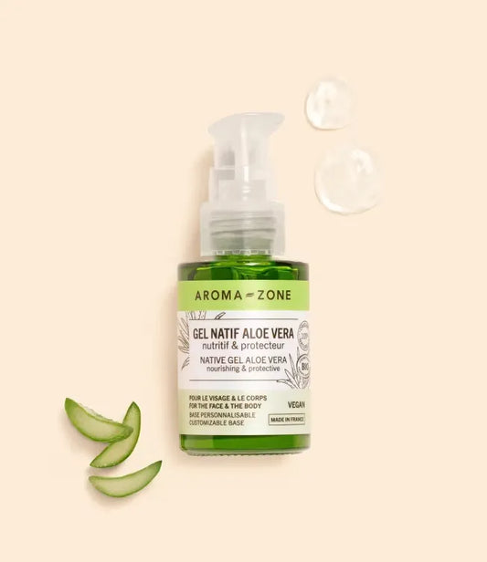 Aroma Zone Gel de Aloe Vera 30ml BIO Organico Puro
