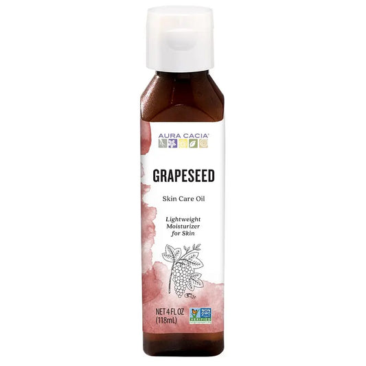 Aura Cacia Aceite De Uva 118ml Puro Grapeseed Oil Colombia