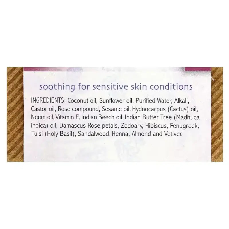 Comprar Auromere Ayurvedico Jabon con Neem Rosa de Himalaya (78 g) en puro y organico Colombia ingredientes