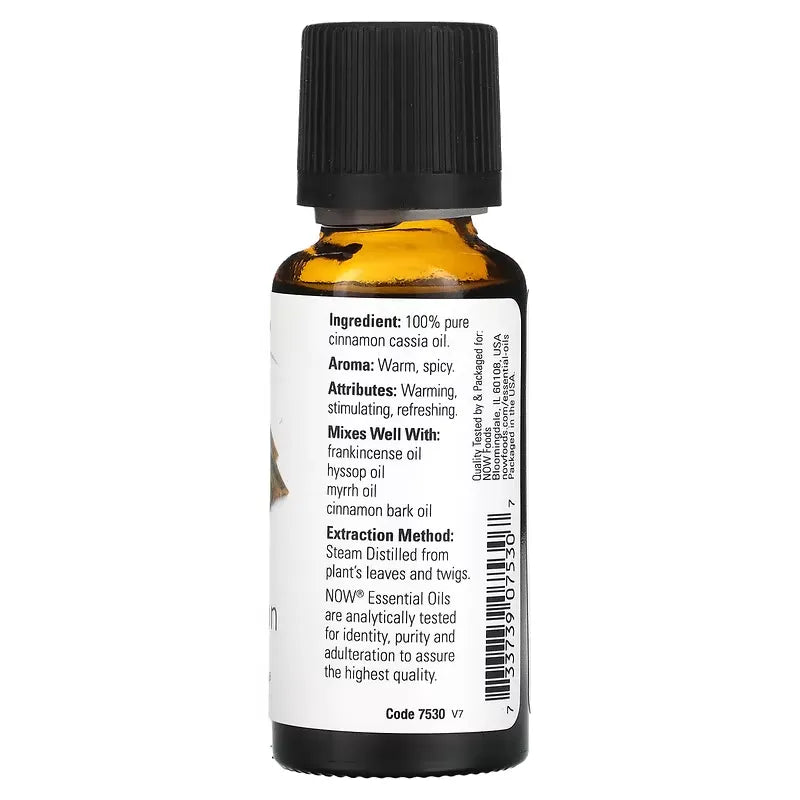 NOW Aceite Esencial de Canela (Cinnamomum Cassia) 30ml