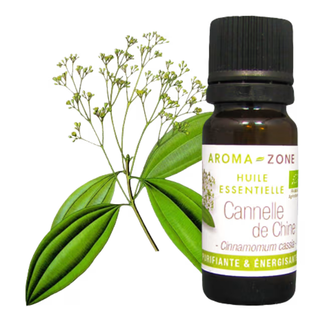 Aroma Zone Aceite esencial de Canela 30ml Puro 100% Organico Colombia Cinnamomum cassia