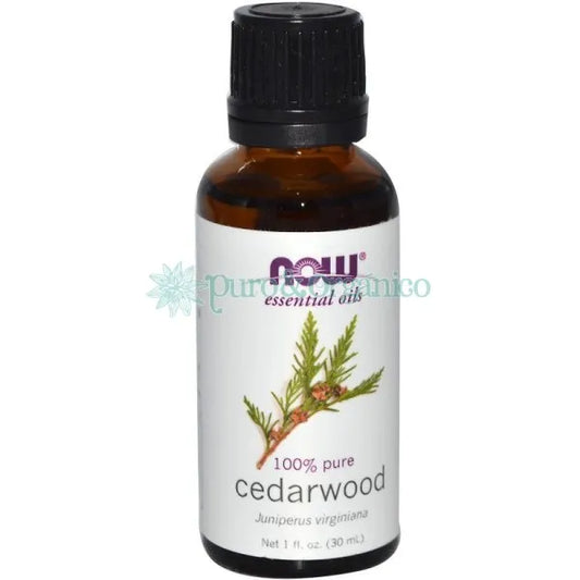 Now Foods Aceite Esencial de Arbol de Cedro Puro 100% 30ml Cedarwood Colombia
