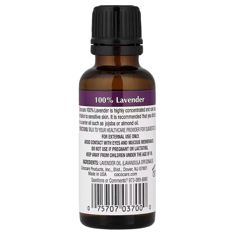 Cococare Aceite Esencial de Lavanda 30ml | Puro y Orgánico Colombia