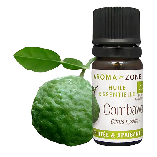 Aroma Zone Aceite Esencial de Combawa Orgánico 5ml - Citrus Hystrix Colombia