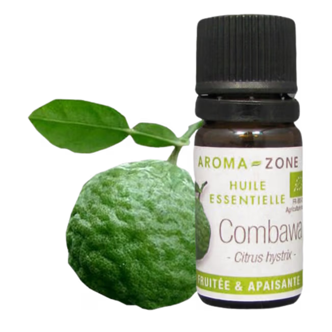 Aroma Zone Aceite Esencial de Combawa Orgánico 5ml - Citrus Hystrix Colombia