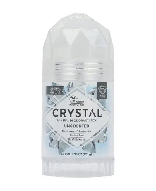 Desodorante Natural Piedra de Alumbre 120gr - Crystal Body Sin Perfume