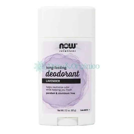 Now Solutions Desodorante Natural en barra con Lavanda Refrescante 62gr