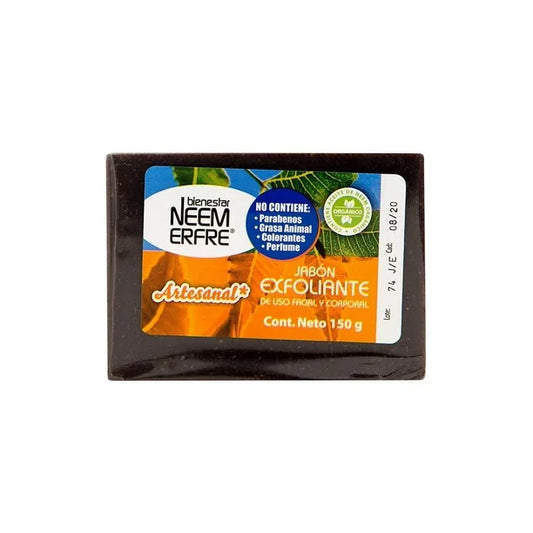 Erfre Jabón Exfoliante Natural con Neem 150gr - Artesanal Colombia