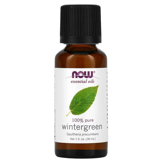 Now Foods Aceite Esencial De Gaultheria Wintergreen 30ml Puroyorganico