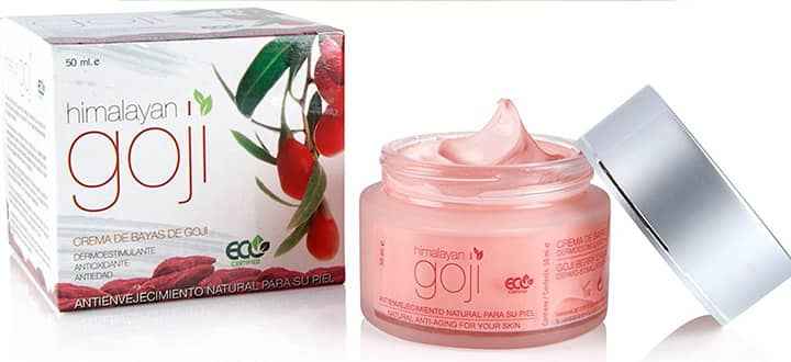 Himalayan Crema Facial Bayas de Goji 50ml - Hidratante Antioxidante