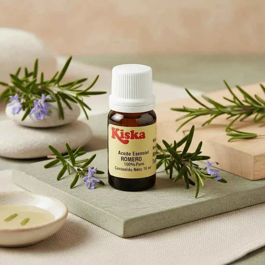 Kiska Aceite Esencial de Romero 10ml - 100% Puro y Orgánico Colombia
