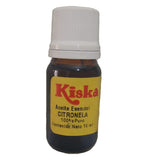 Kiska Aceite Esencila de Citronela 10ml Puro 100%