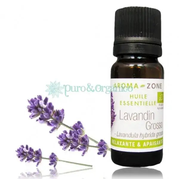 AZ Aceite esencial de Lavanda 30ml Organica Lavandin Grosso Lavandula angustifolia X Lavandula latifolia