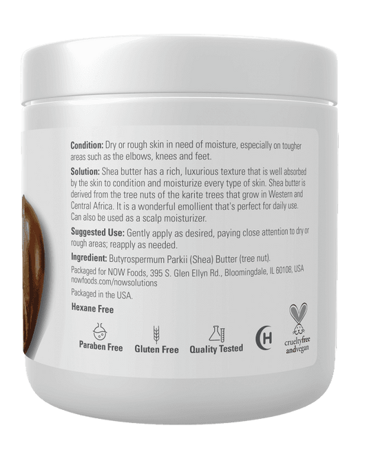 NOW Manteca de Karite 198gr Natural Bogotá, Colombia Shea Butter