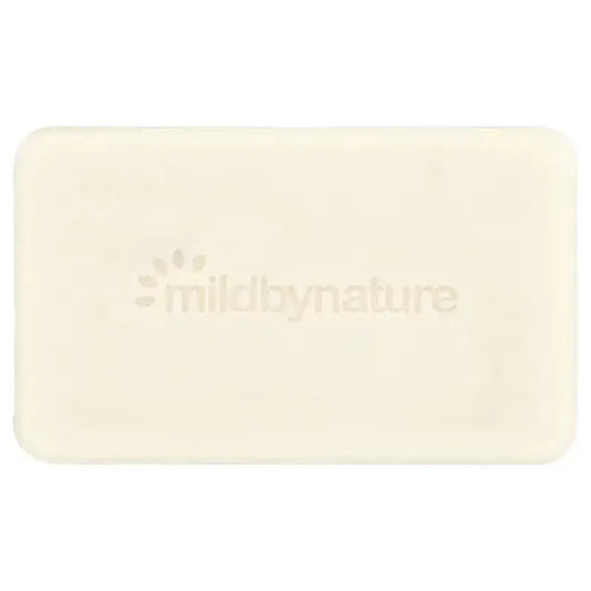 Jabon de Castilla natural Mild By Nature barra de color blanco crema suave para pieles sensibles Colombia