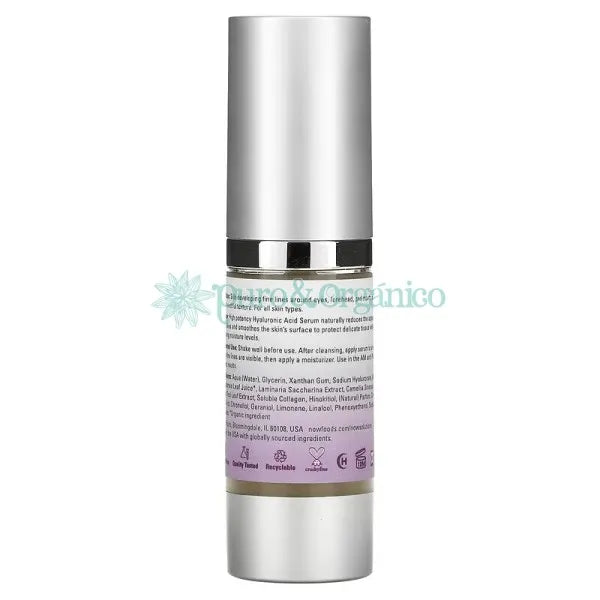 Now Foods Suero Reafirmante Acido Hialuronico 30ml Bogota Colombia