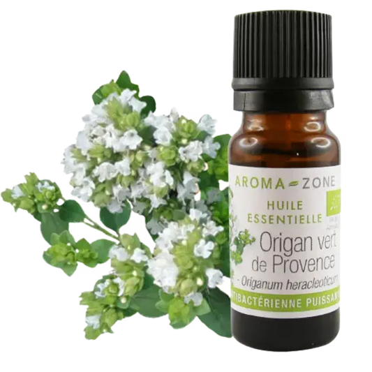 Aroma Zone Aceite Esencial de Oregano Verde 10ml de Provenza