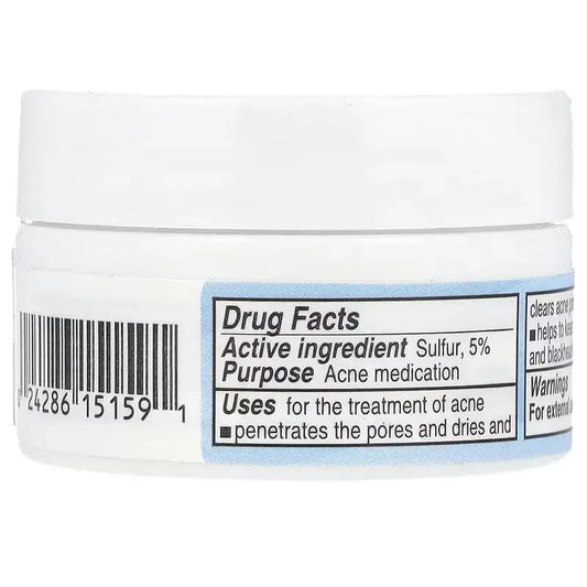 Tratamiento para El Acne De La Cruz con ingrediente activo azufre al 5 en tienda Puro y Organico Colombia