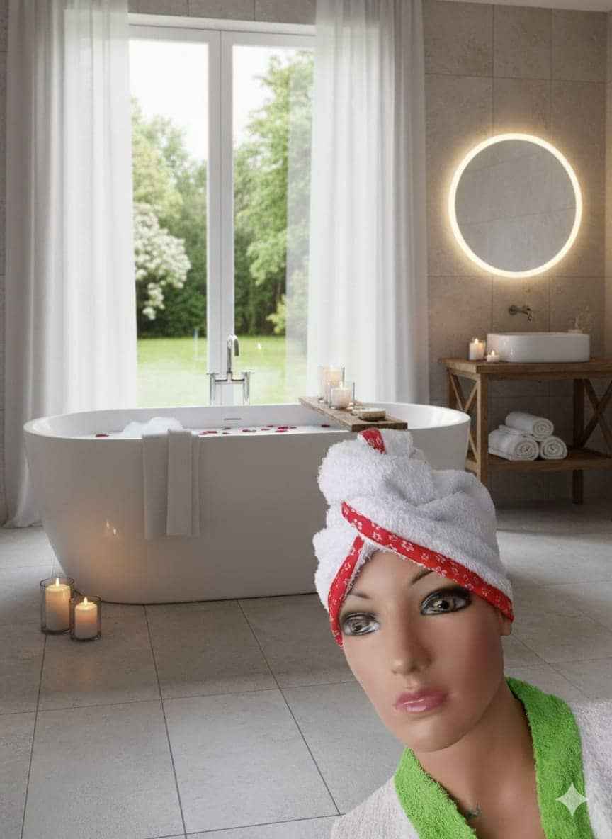 Toalla para Cabello en Microfibra – Secado Rápido y Anti-Frizz, Artesanal