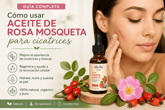 Cómo usar el Aceite de Rosa Mosqueta para cicatrices (Guía completa)