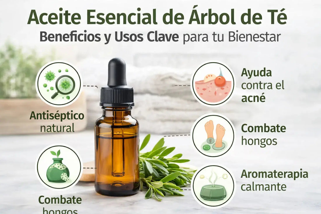 Beneficios y usos clave con aceite esencial arbol de te (tea tree)