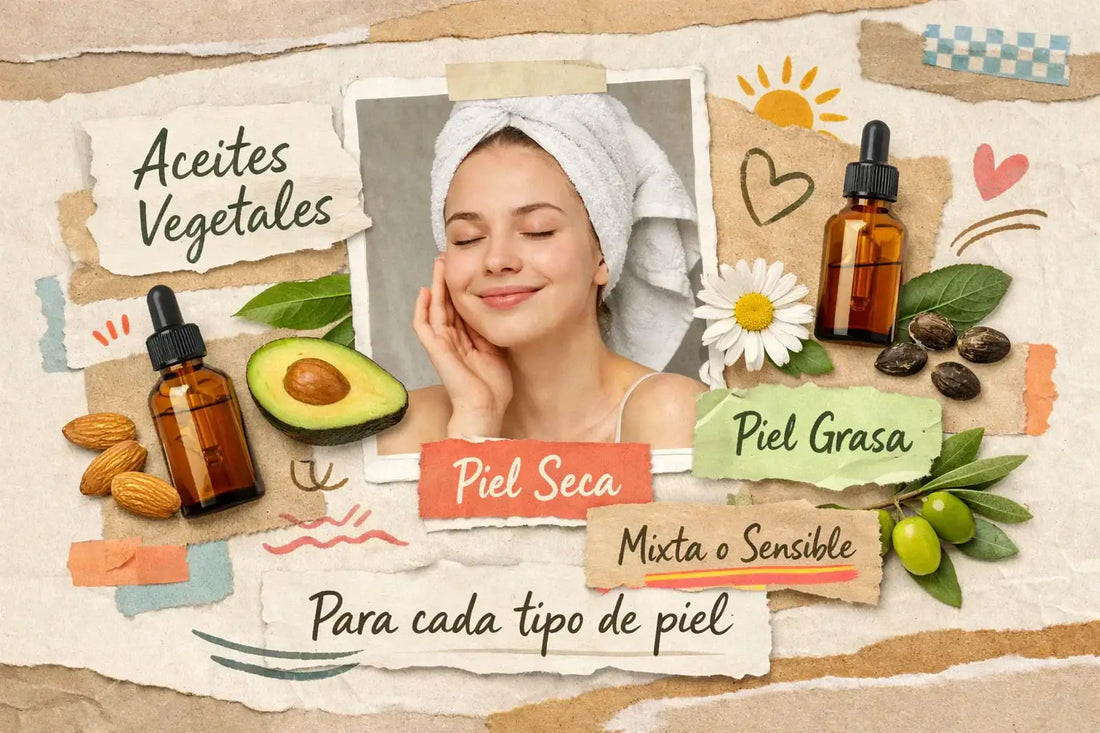 Mejores aceites vegetales para la cara según tu tipo de piel