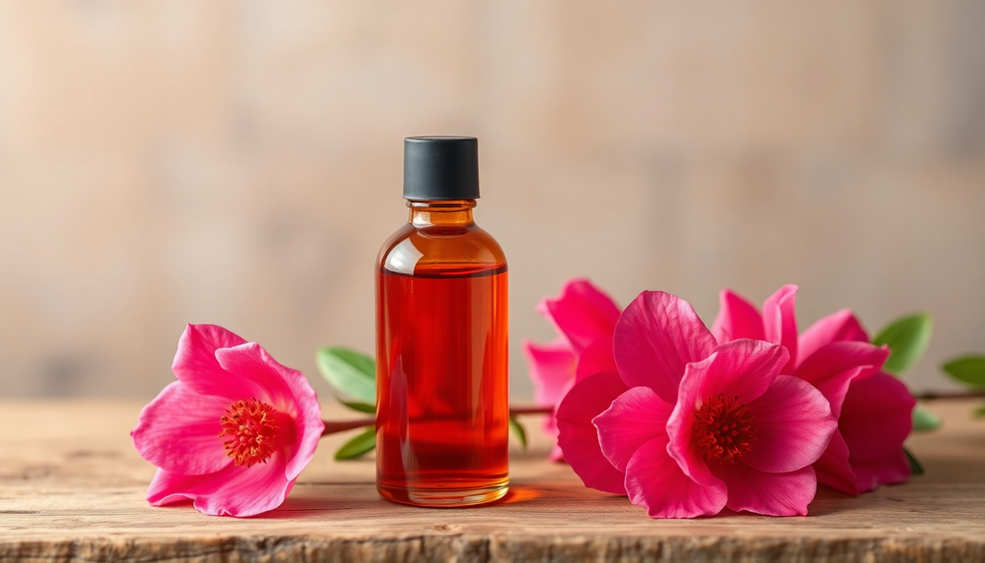 generate image of rosehipseed oil